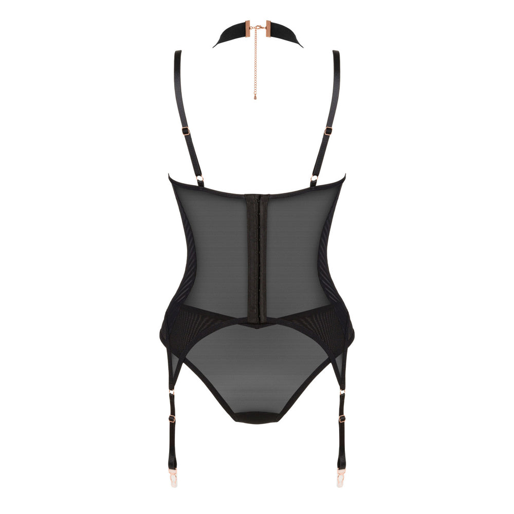 OB Brasica corset & panties black