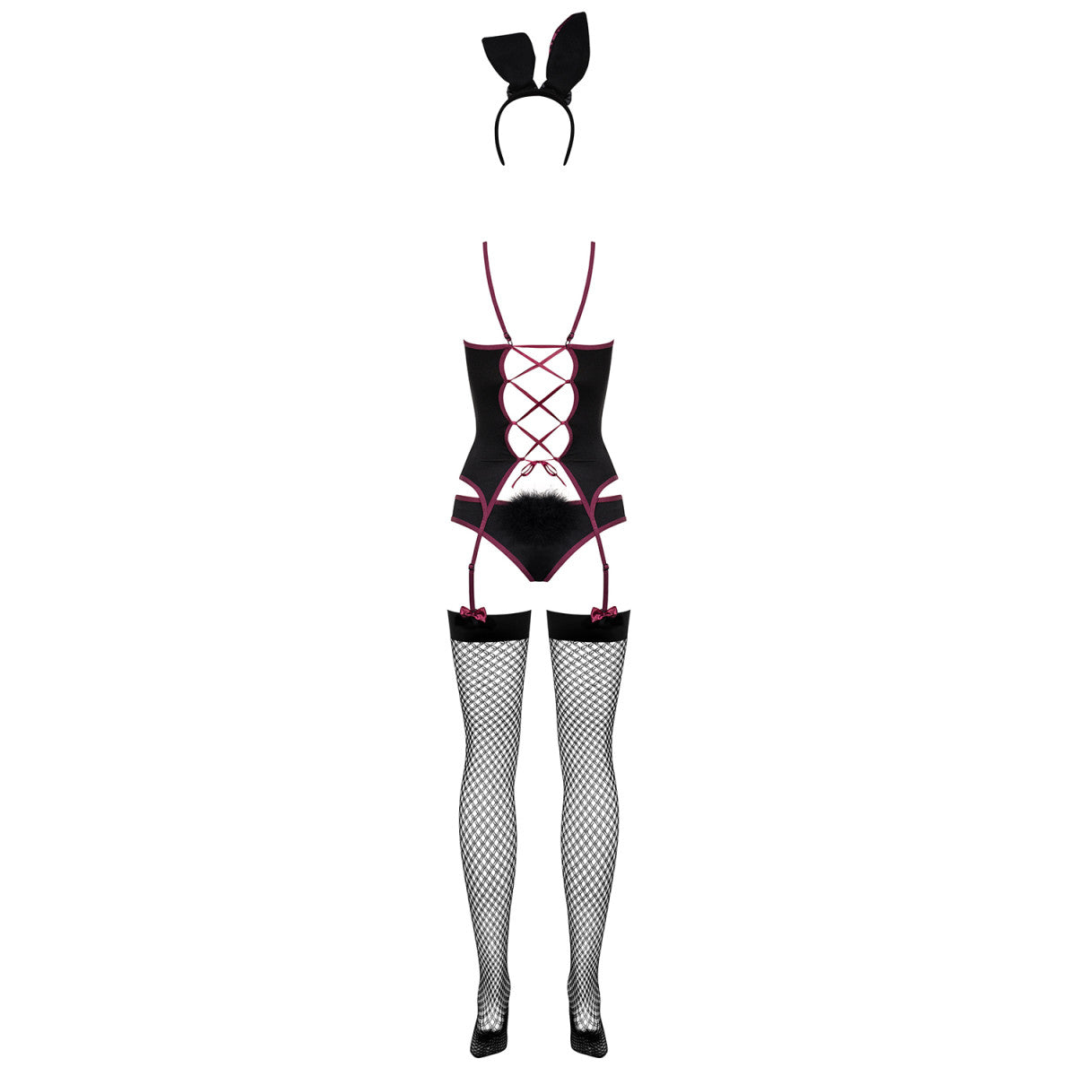 OB Bunny suit 4 pcs black