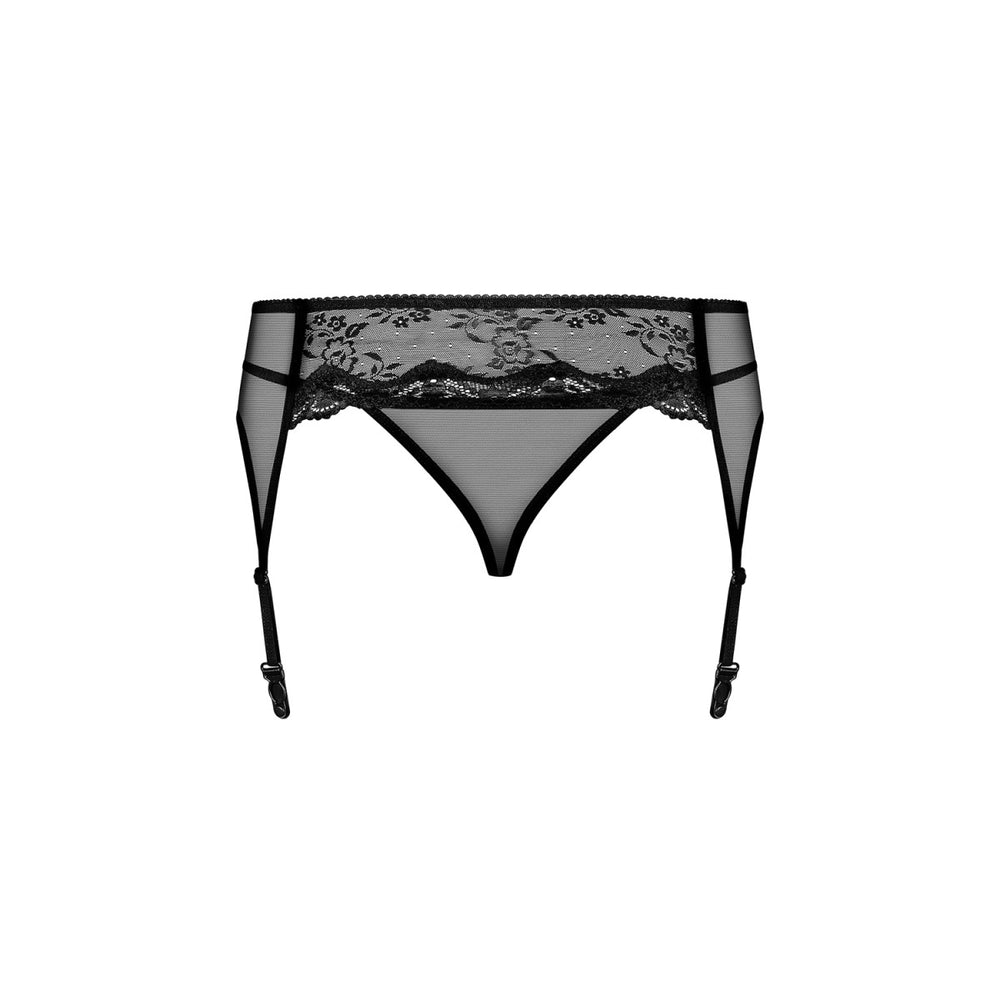OB Charms garter belt & thong
