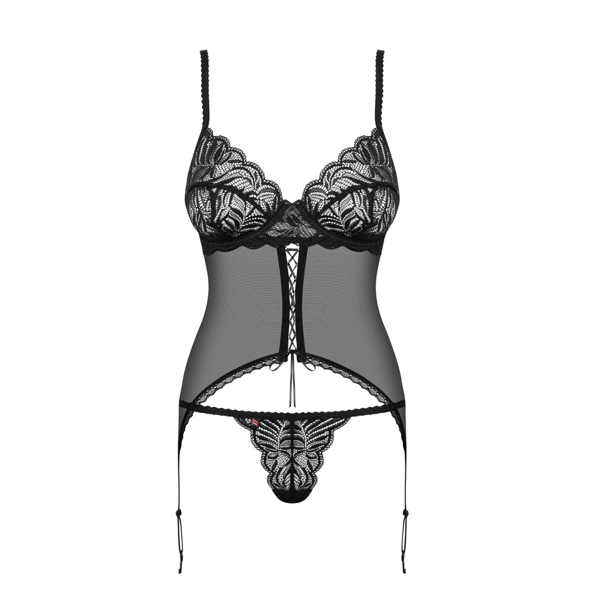 OB Contica corset & panty black