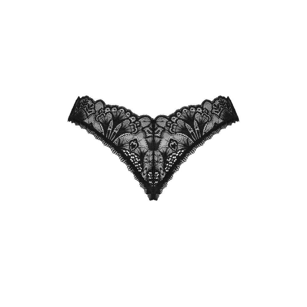 OB Donna Dream crotchless thong black