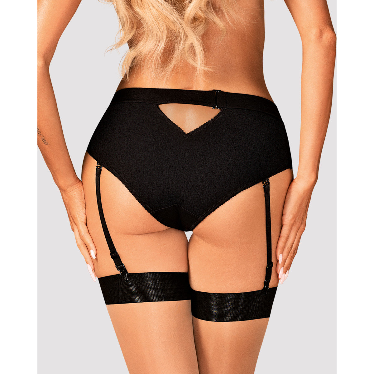 OB Editya garter panties black