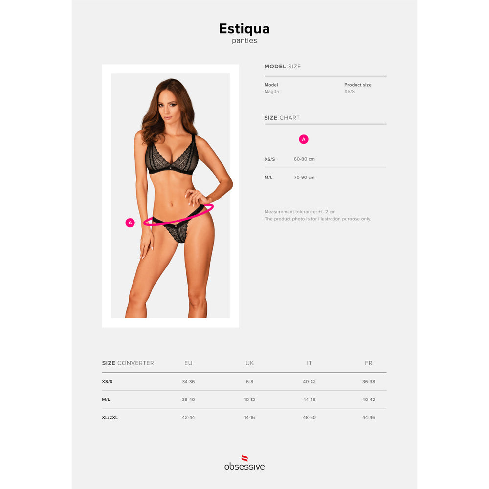 OB Estiqua panties black
