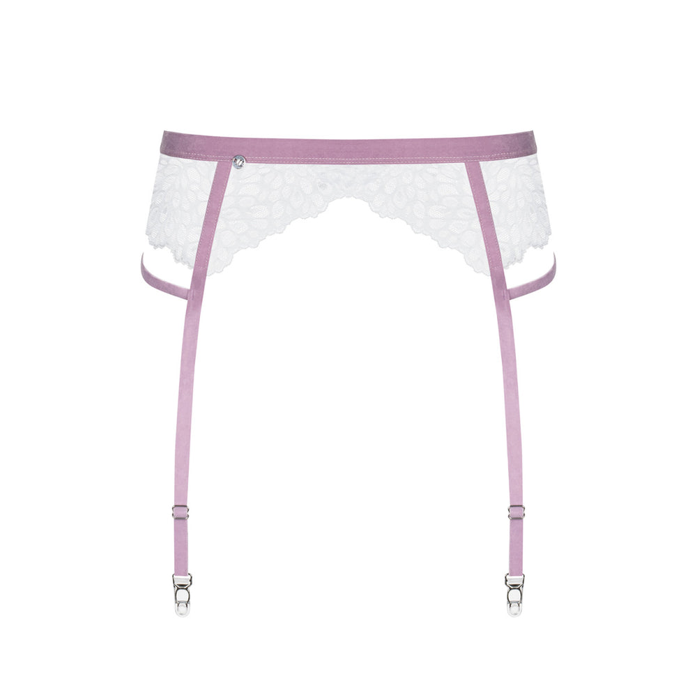 OB Lilyanne garter belt white