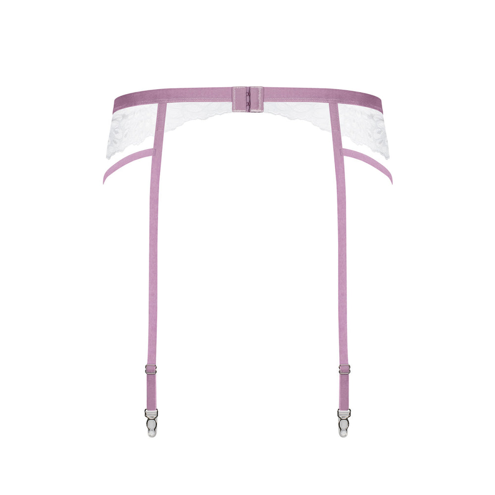 OB Lilyanne garter belt white