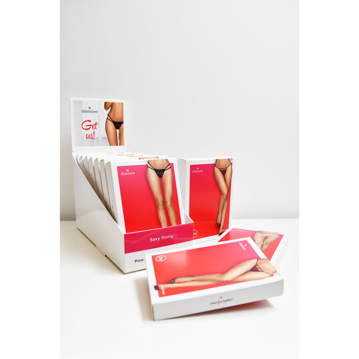 OB *Limited* POS 10 thongs + display for free multicolor