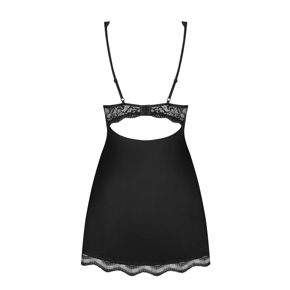 OB Luvae babydoll & thong black Size Plus