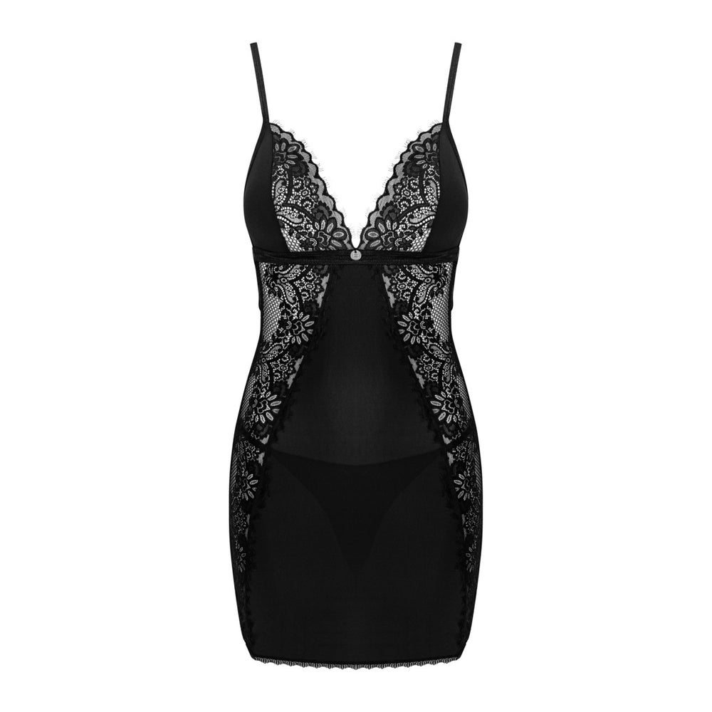 OB Maderris chemise & thong black
