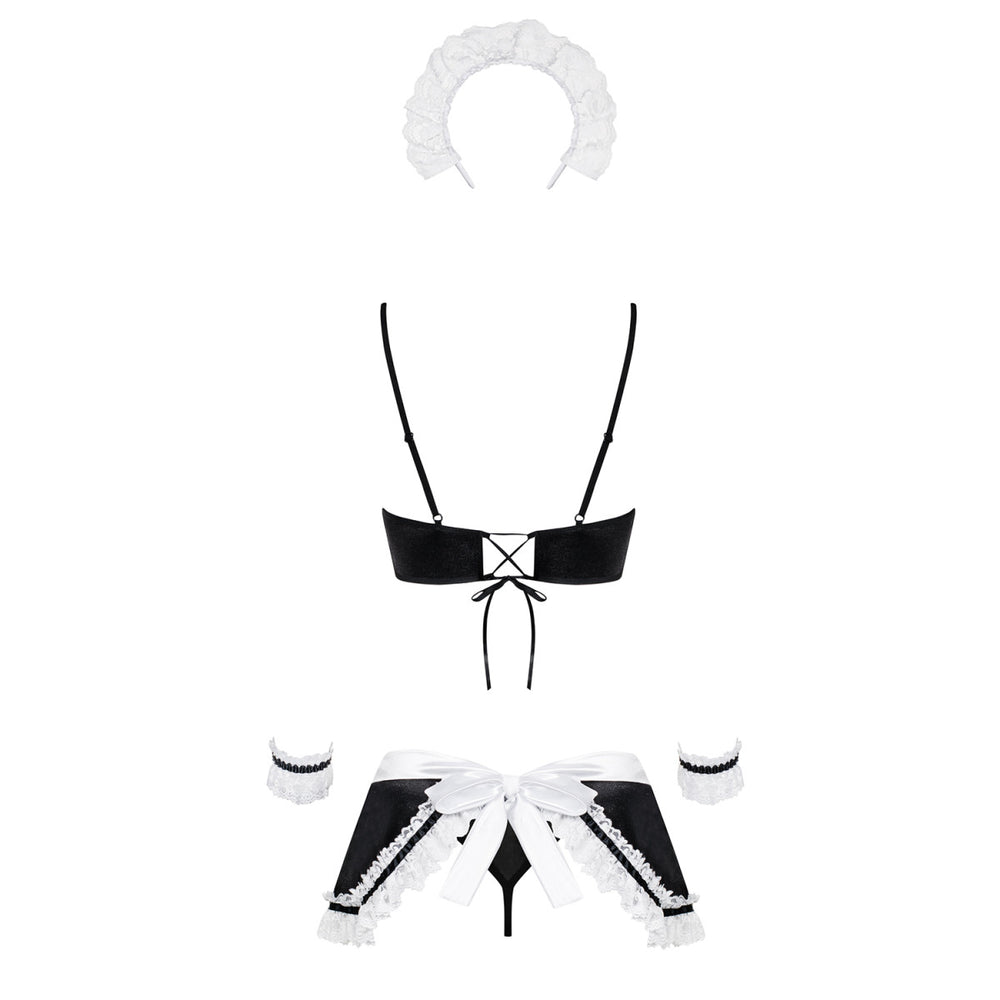 OB Maid 5pcs costume black-white