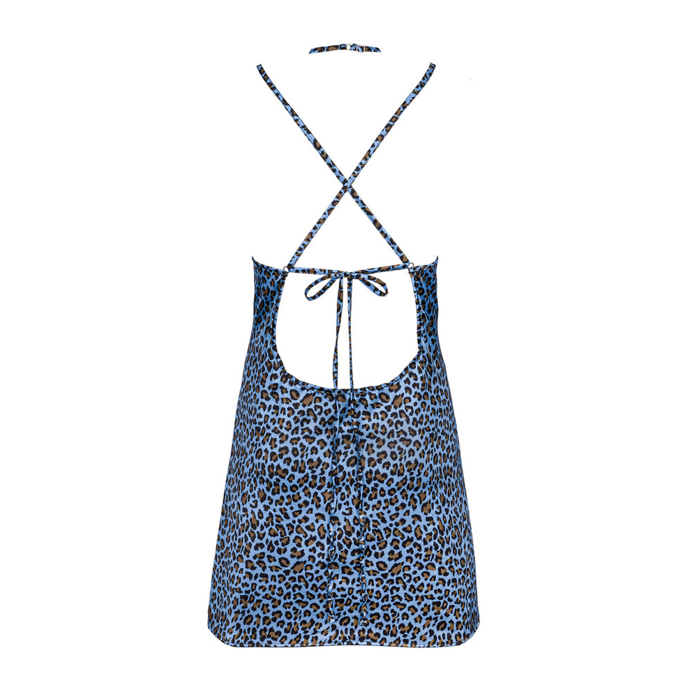 OB Nadines chemise & thong blue