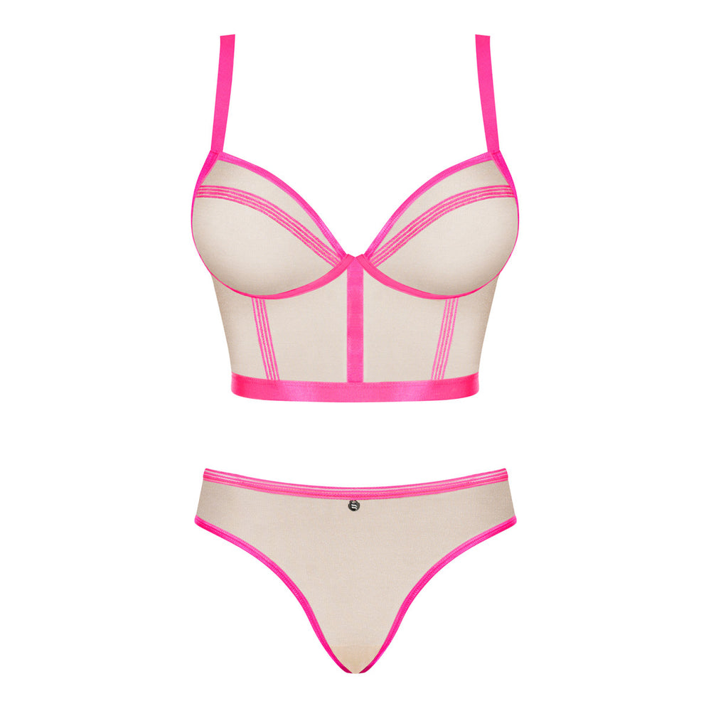 OB Nudelia top & panties pink