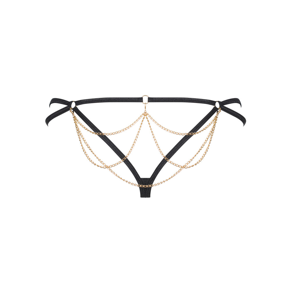 OB Pantheria thong black