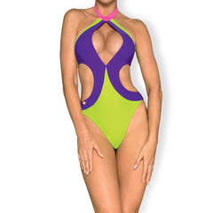OB Playa Norte swimsuit green-purple