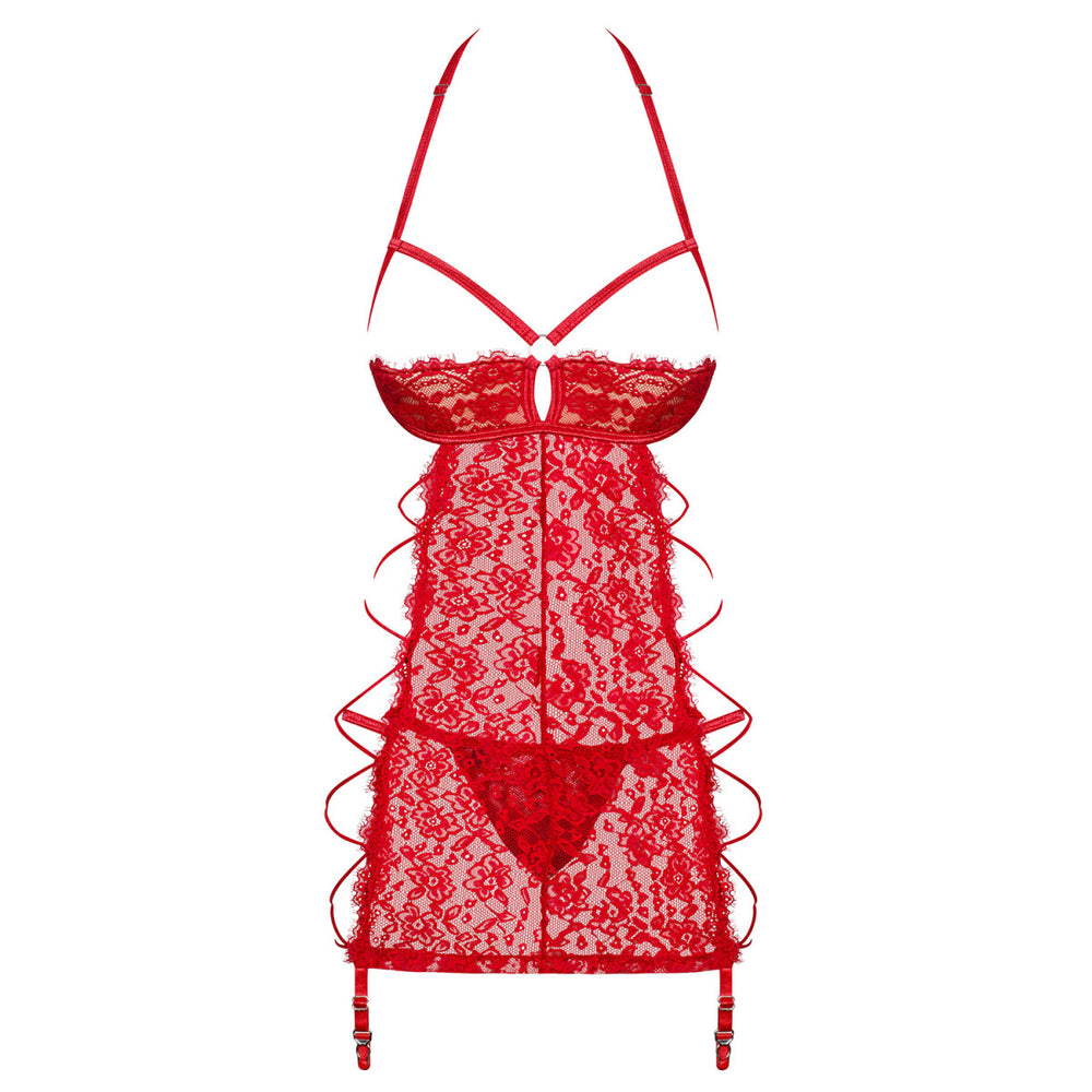 OB Rediosa chemise & thong red