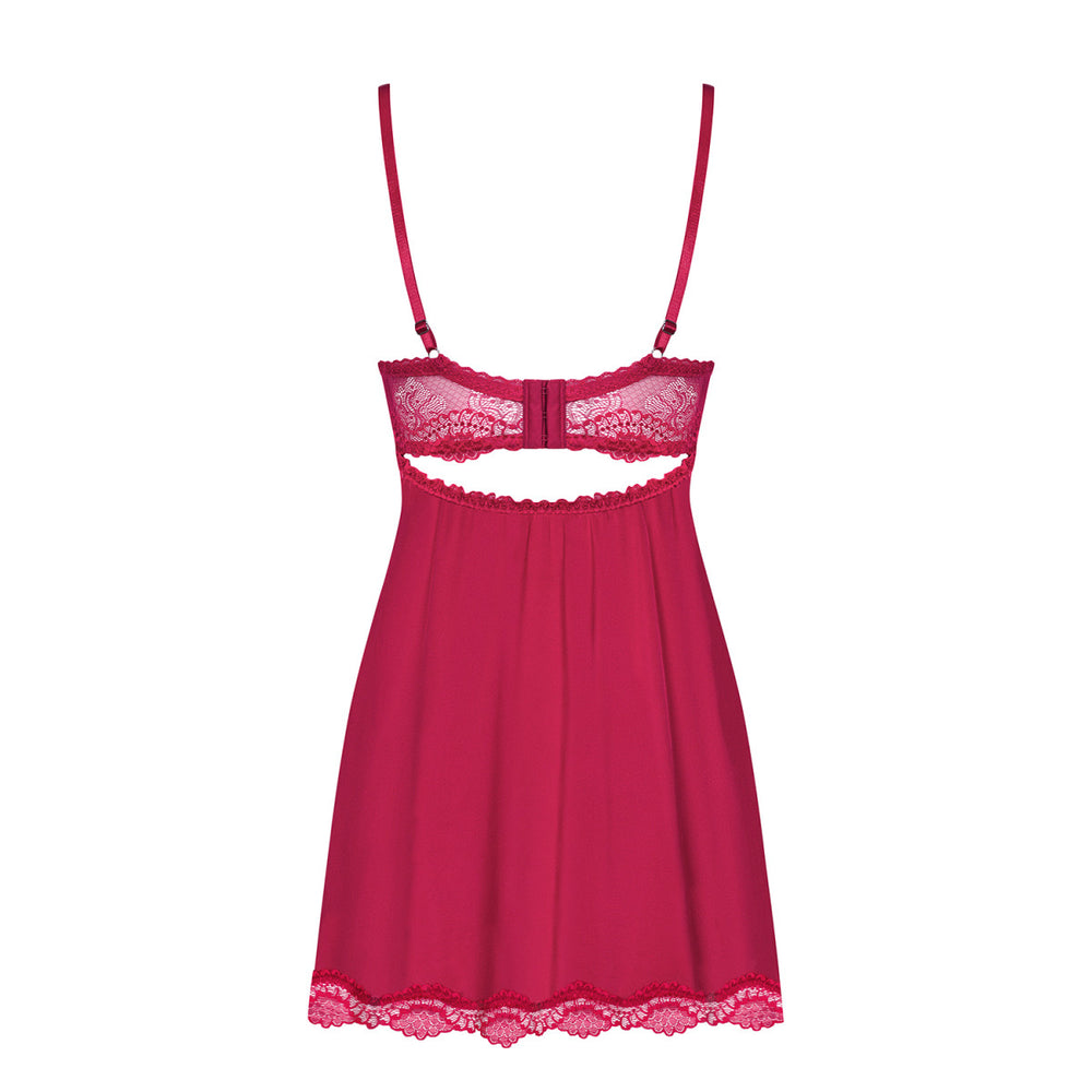 OB Rosalyne babydoll & thong red