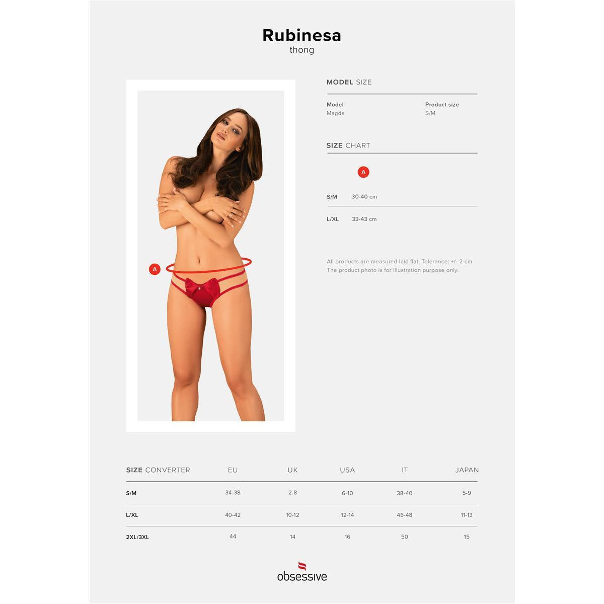 OB Rubinesa thong red