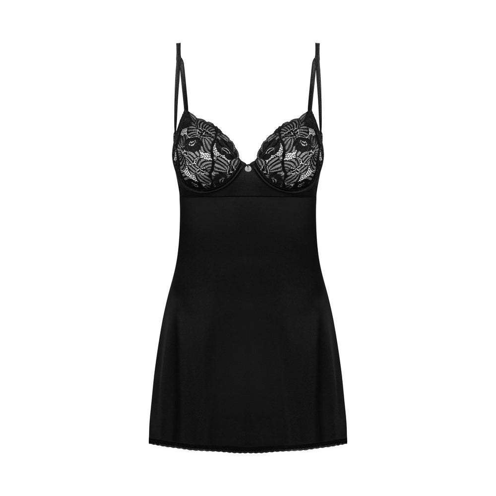 OB Serena Love chemise & thong black