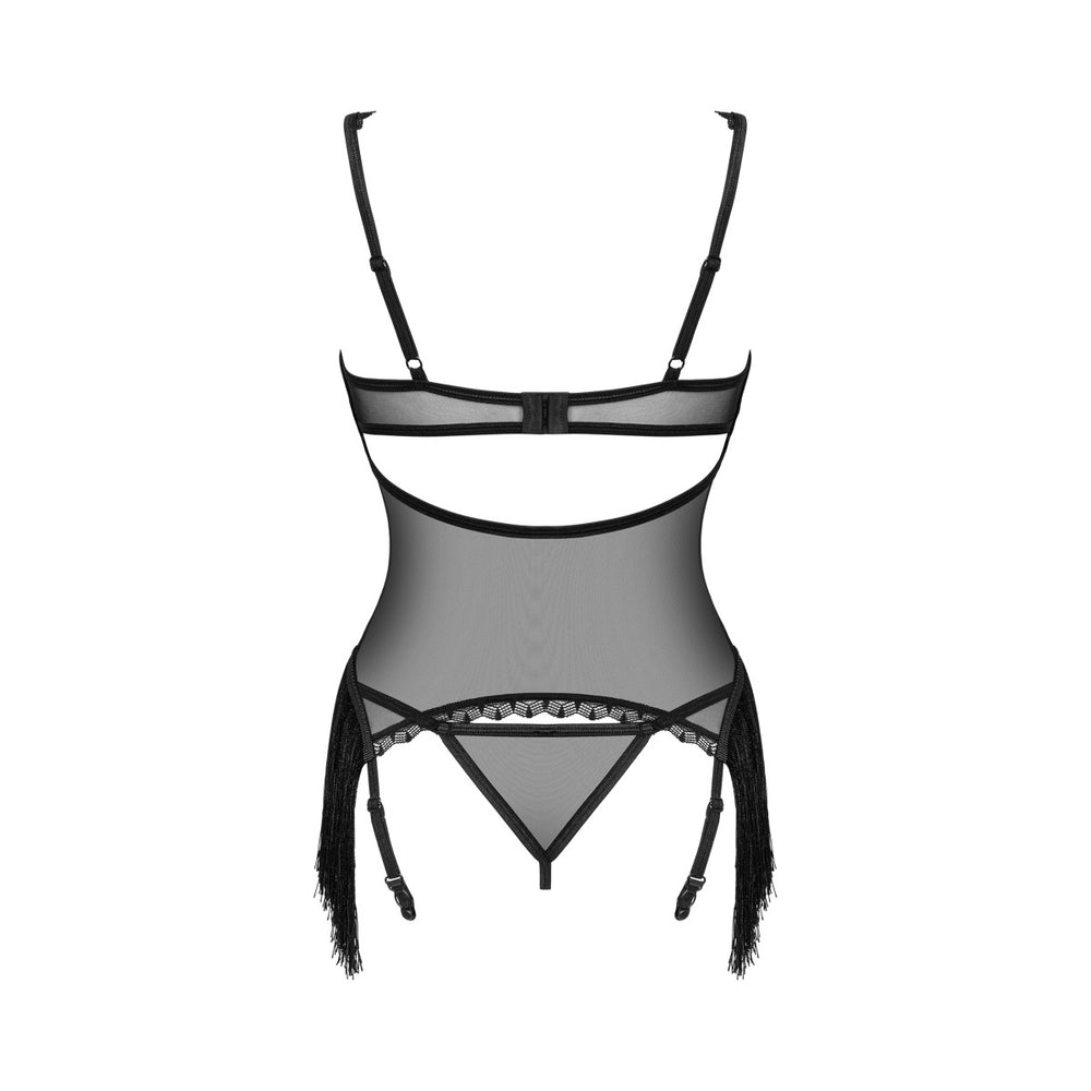 OB Sherila corset & thong black
