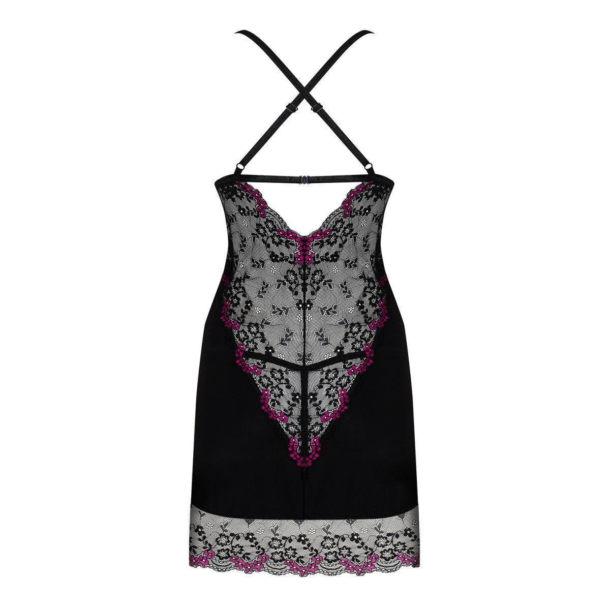 OB Vanessme chemise & thong black