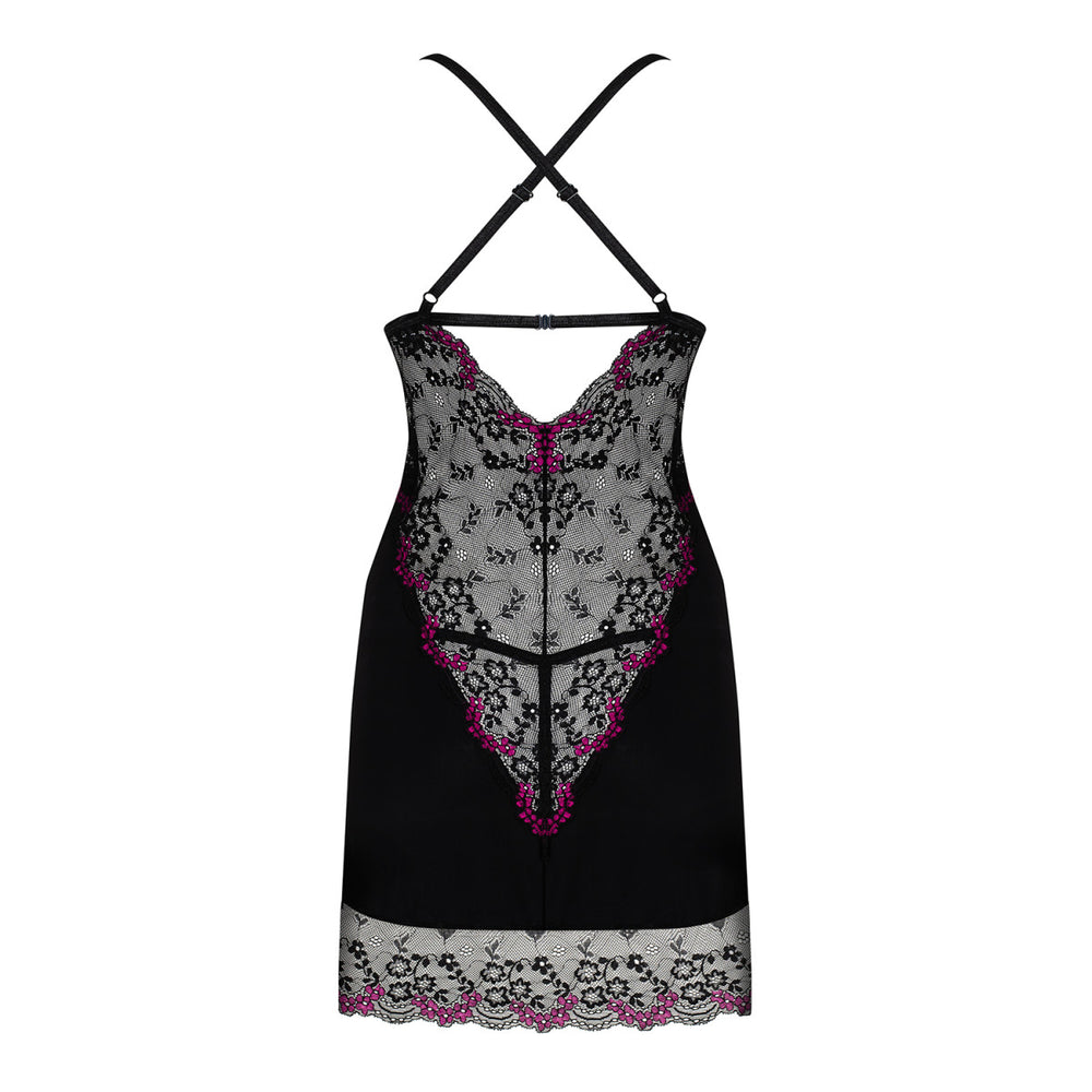OB Vanessme chemise & thong black