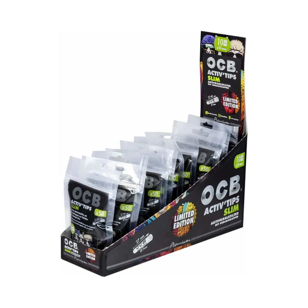 OCB Activ Tips Slim 7 mm (Limited Edition)