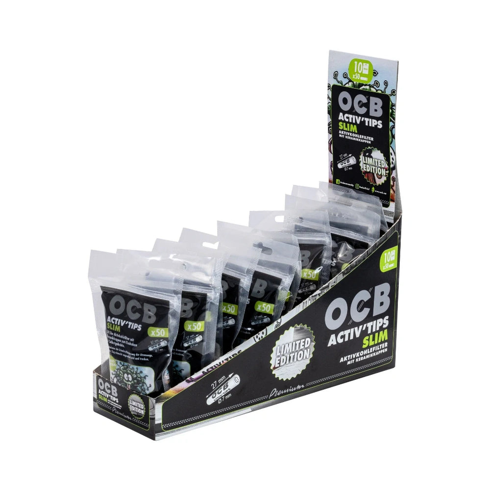 OCB Activ Tips Slim 7 mm (Limited Edition)