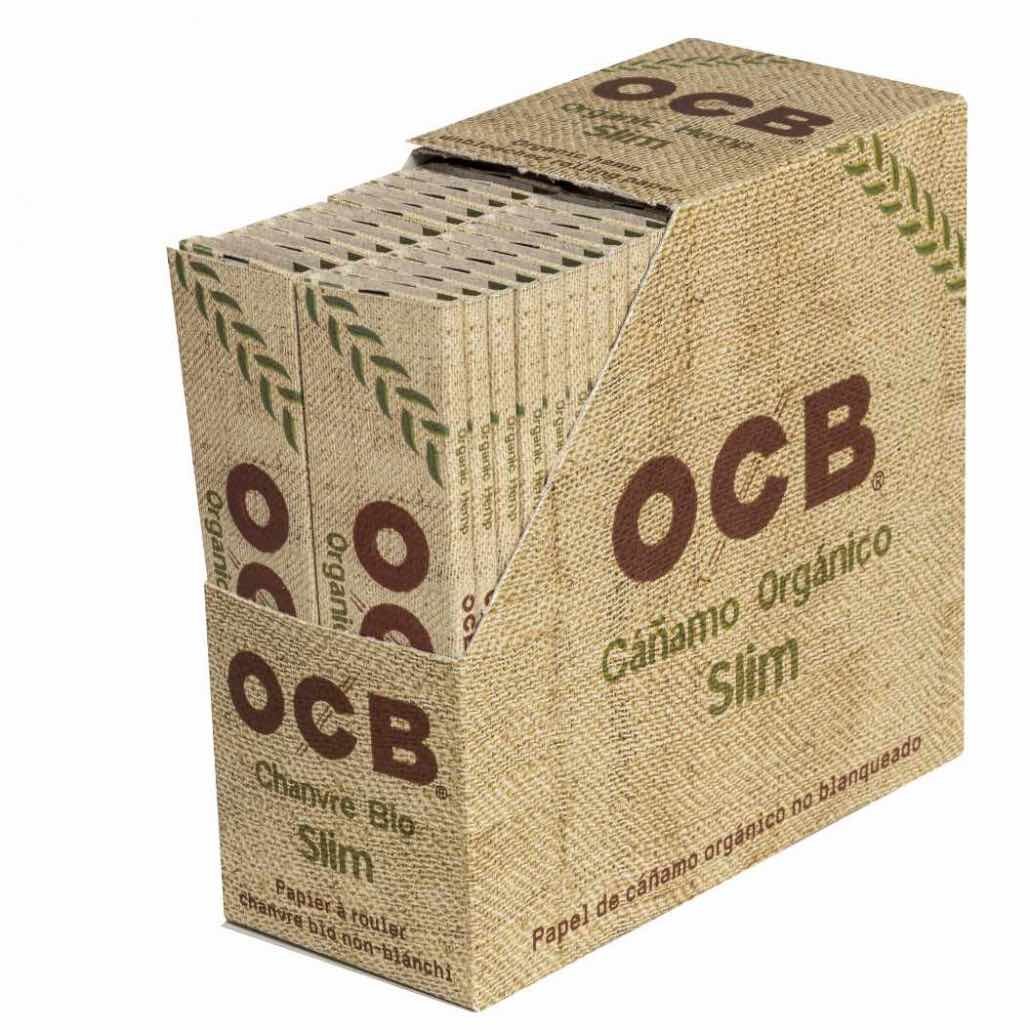 OCB - Organic Hemp Slim Kingsize - Display - 50 x 32 Stück
