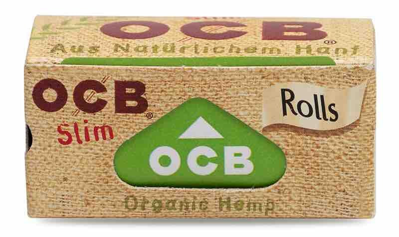 OCB - Organic Hemp Slim Rolls - Display - 24 Stück