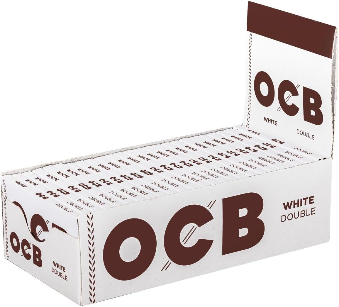 OCB - White Double Window - Display - 25 x 100 Stück