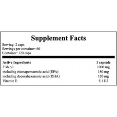 Omega-3 1000mg -120caps.
