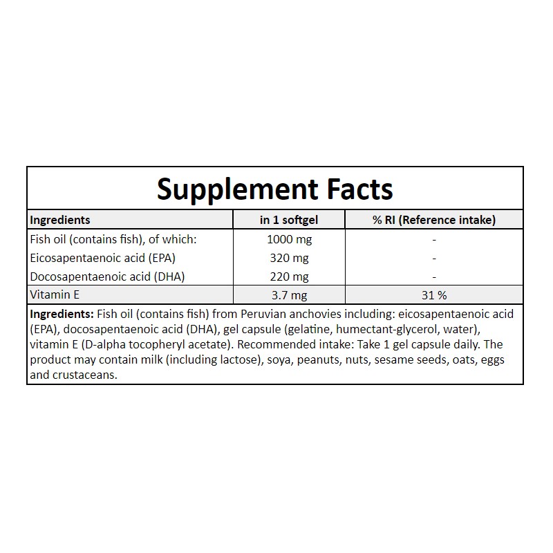 Omega-3 330/220 - 90softgels NEW x12