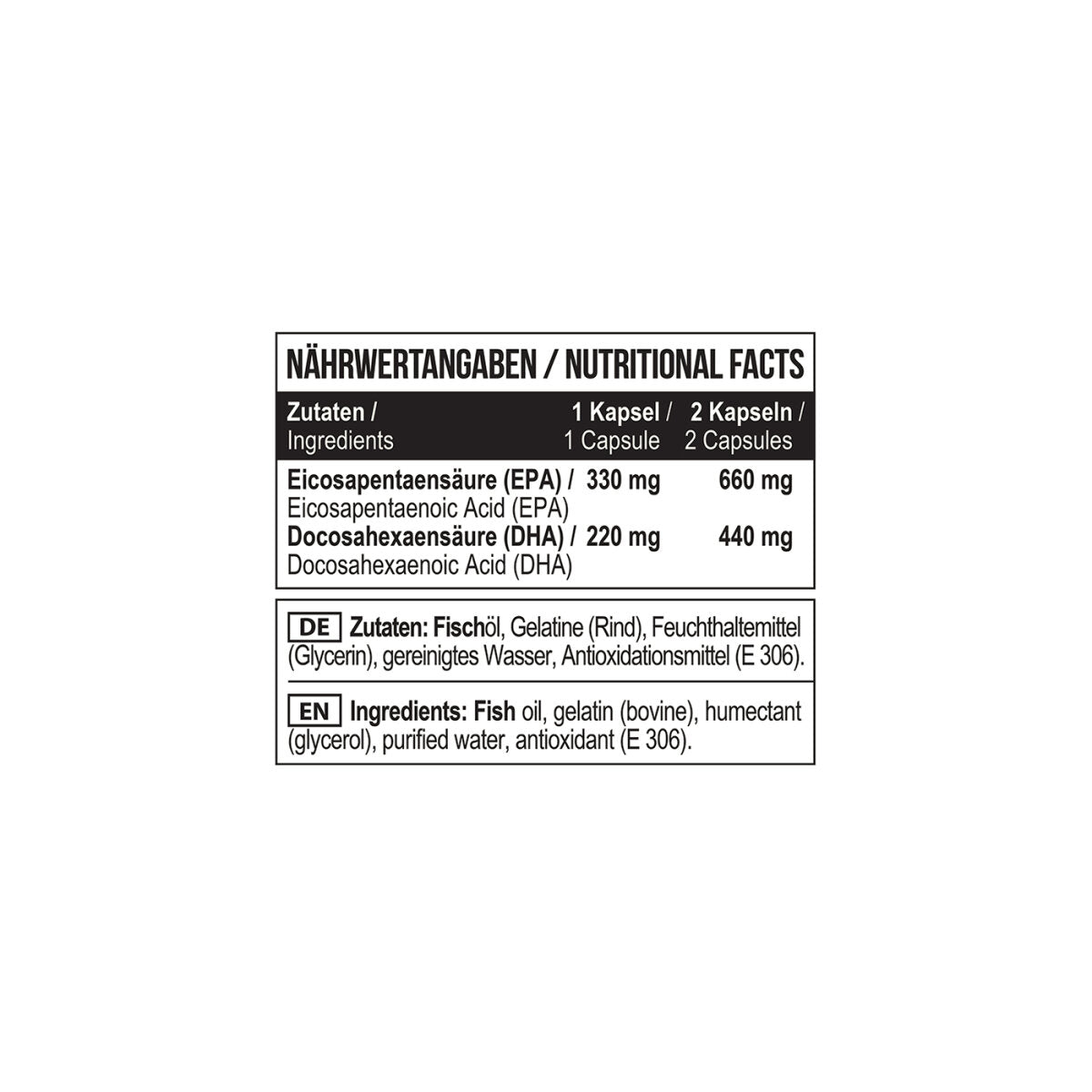 Omega 3 Selected 60 softgels