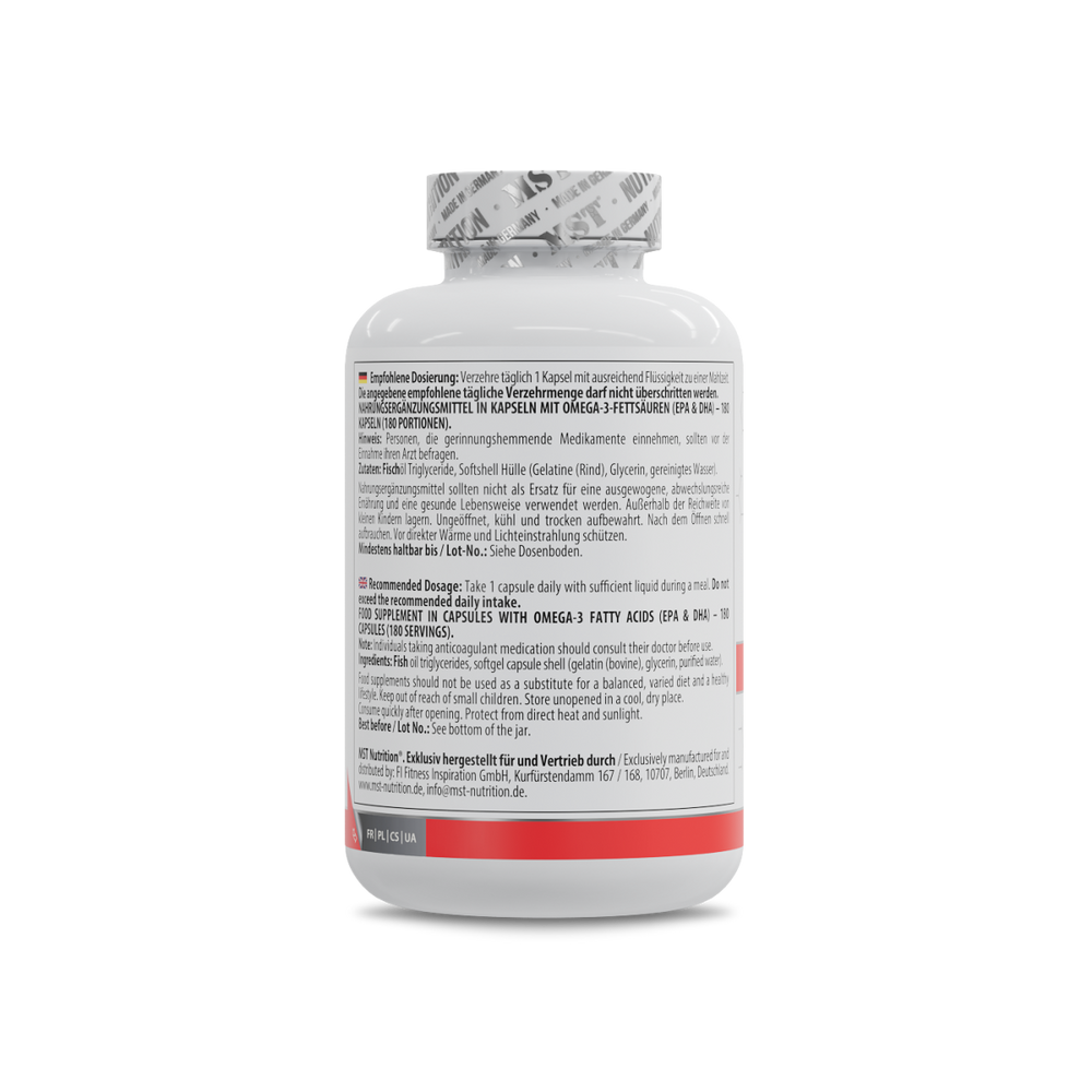 Omega 3 Triglyceride 75% 180 Softgels