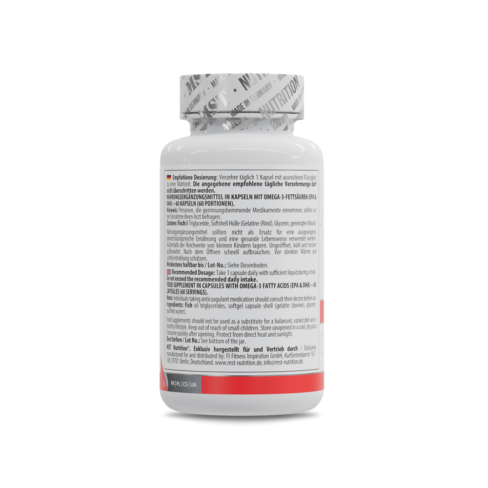 Omega 3 Triglyceride 75% 60 Softgels