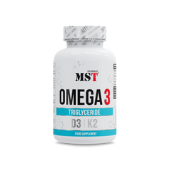 Omega 3 Triglyceride D3 + K2 120 softgels