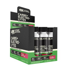 Optimum Nutrition Carbs + Electrolytes Shot 12x99ml Mixed Berries