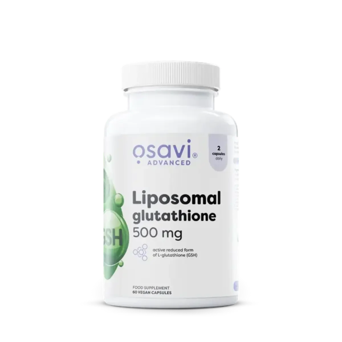 Osavi Liposomal Glutathione 500mg 60 Kapseln
