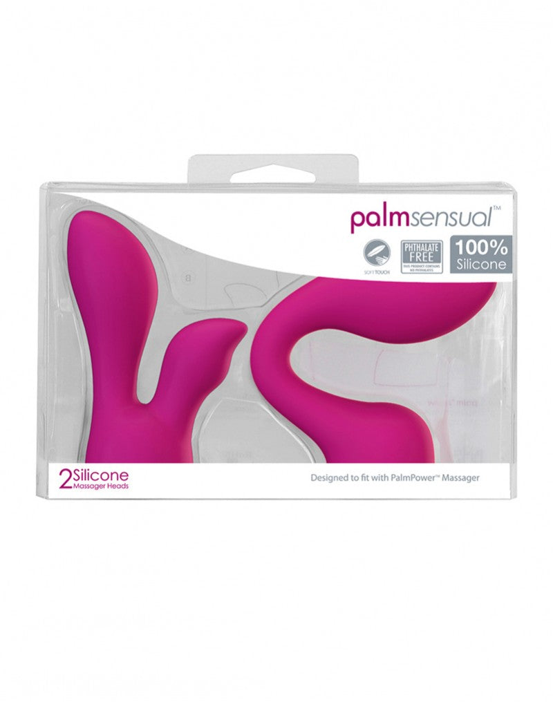 PalmPower - PalmSensual - 2 Aufsätze für Stabvibrator - Pink