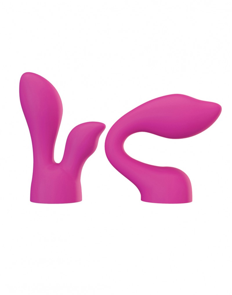 PalmPower - PalmSensual - 2 Aufsätze für Stabvibrator - Pink