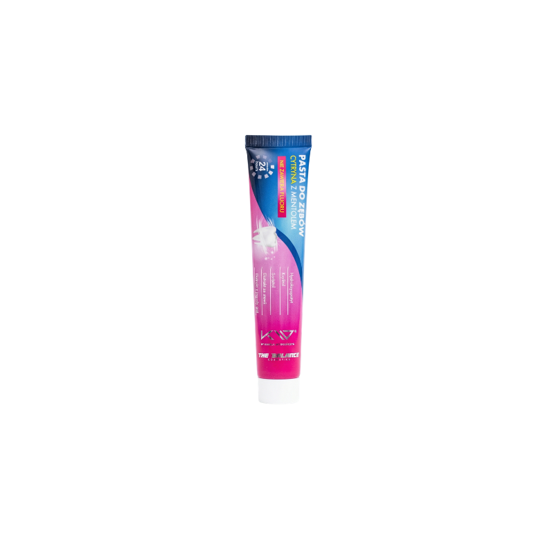 Fluoridfreie Zahnpasta - 50 ml - Zitrone-Minze