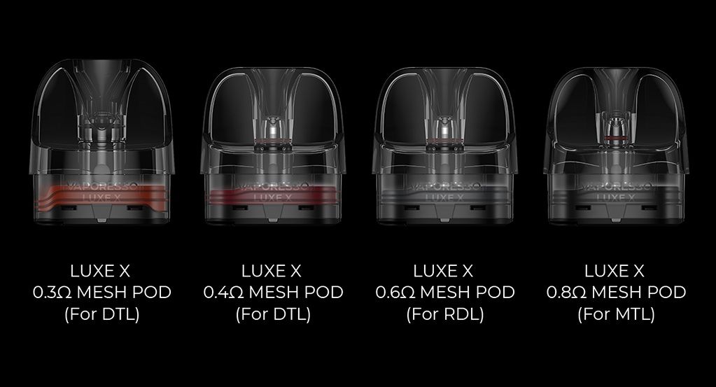 2 x Vaporesso Luxe X2/XR Max 2 Corex 2.0 Pod 5ml