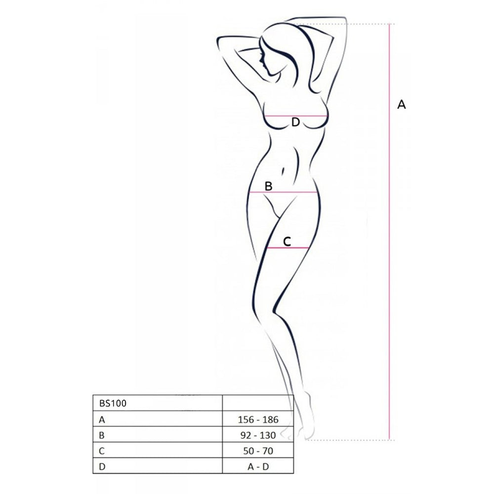 PE BS100 Bodystocking black