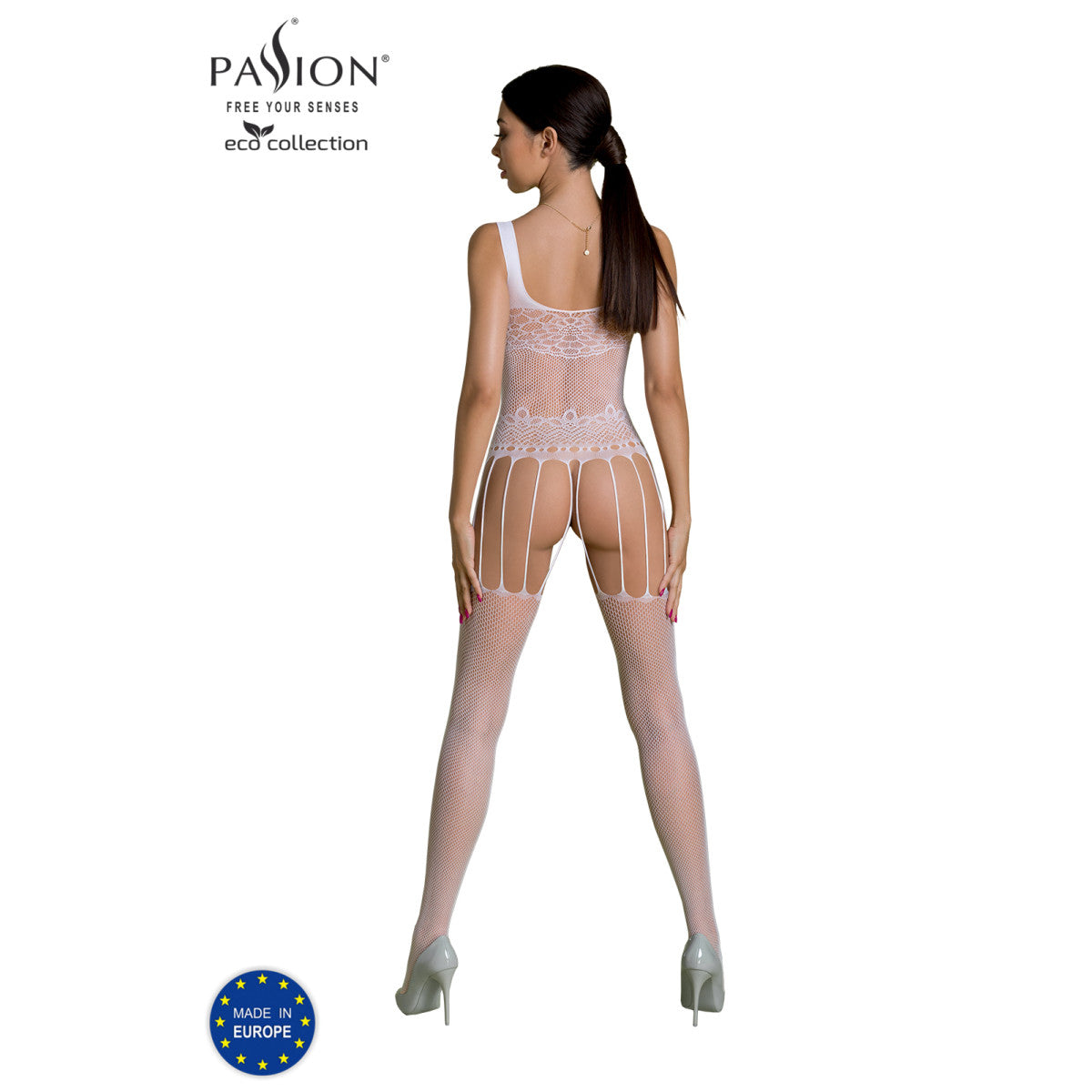 PE ECO Bodystocking BS001 white