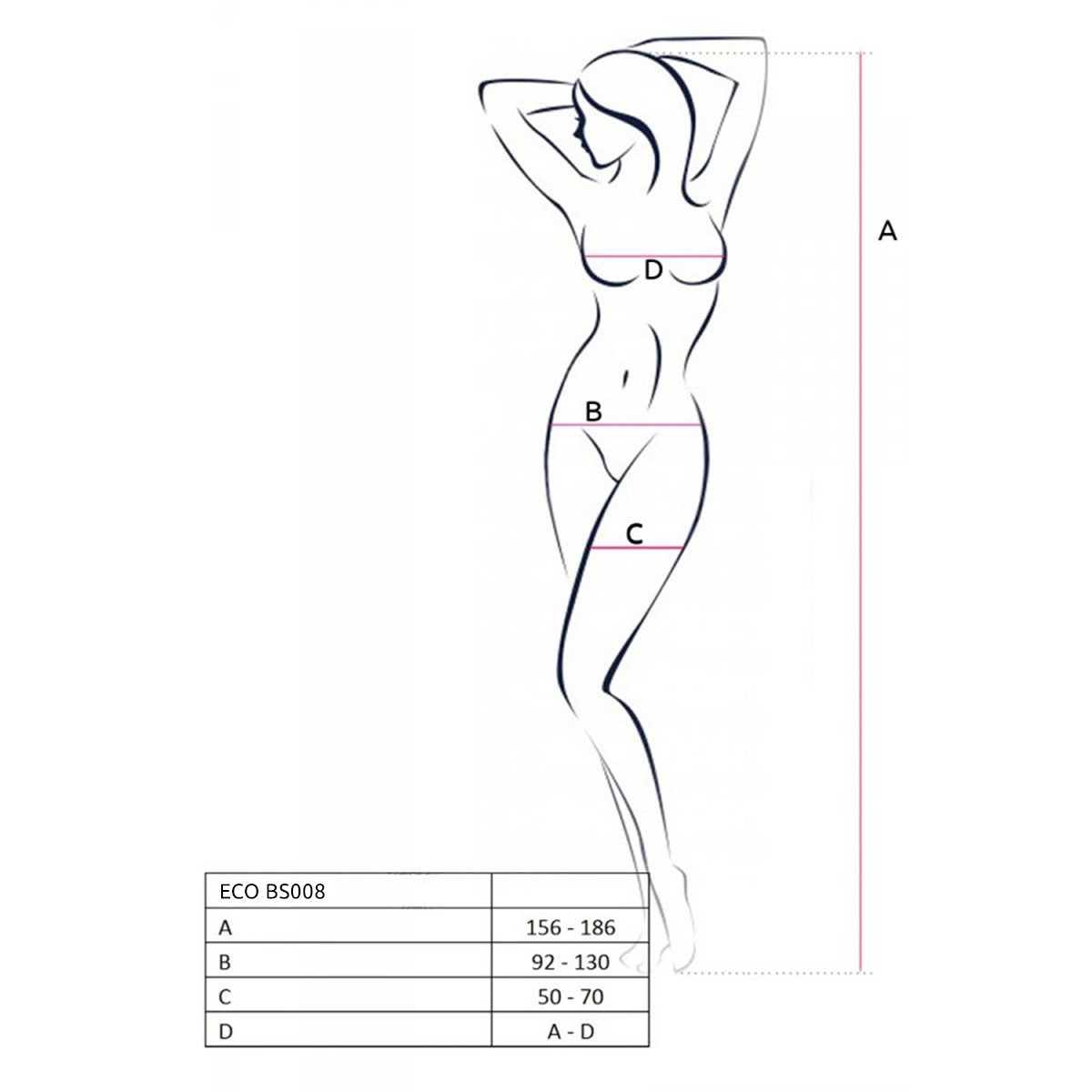 PE ECO Bodystocking BS008 white