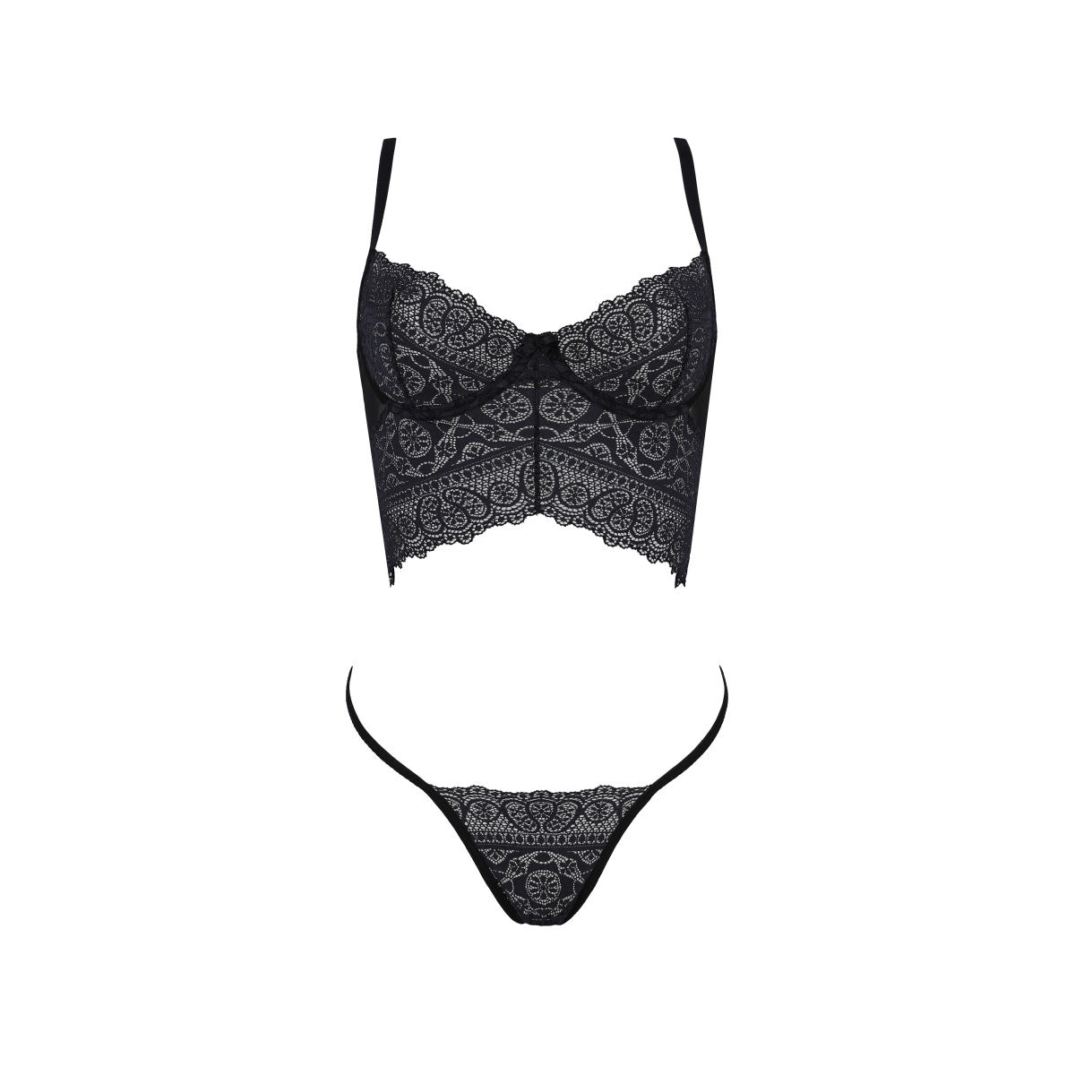 PE ECO Kerria 2pcs set black