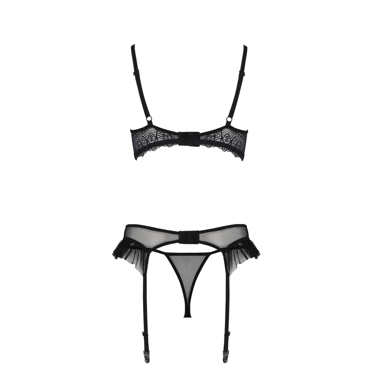 PE ECO Kerria 3pcs set with open bra black