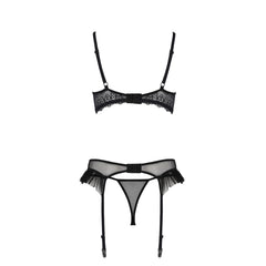 PE ECO Kerria 3pcs set with open bra black