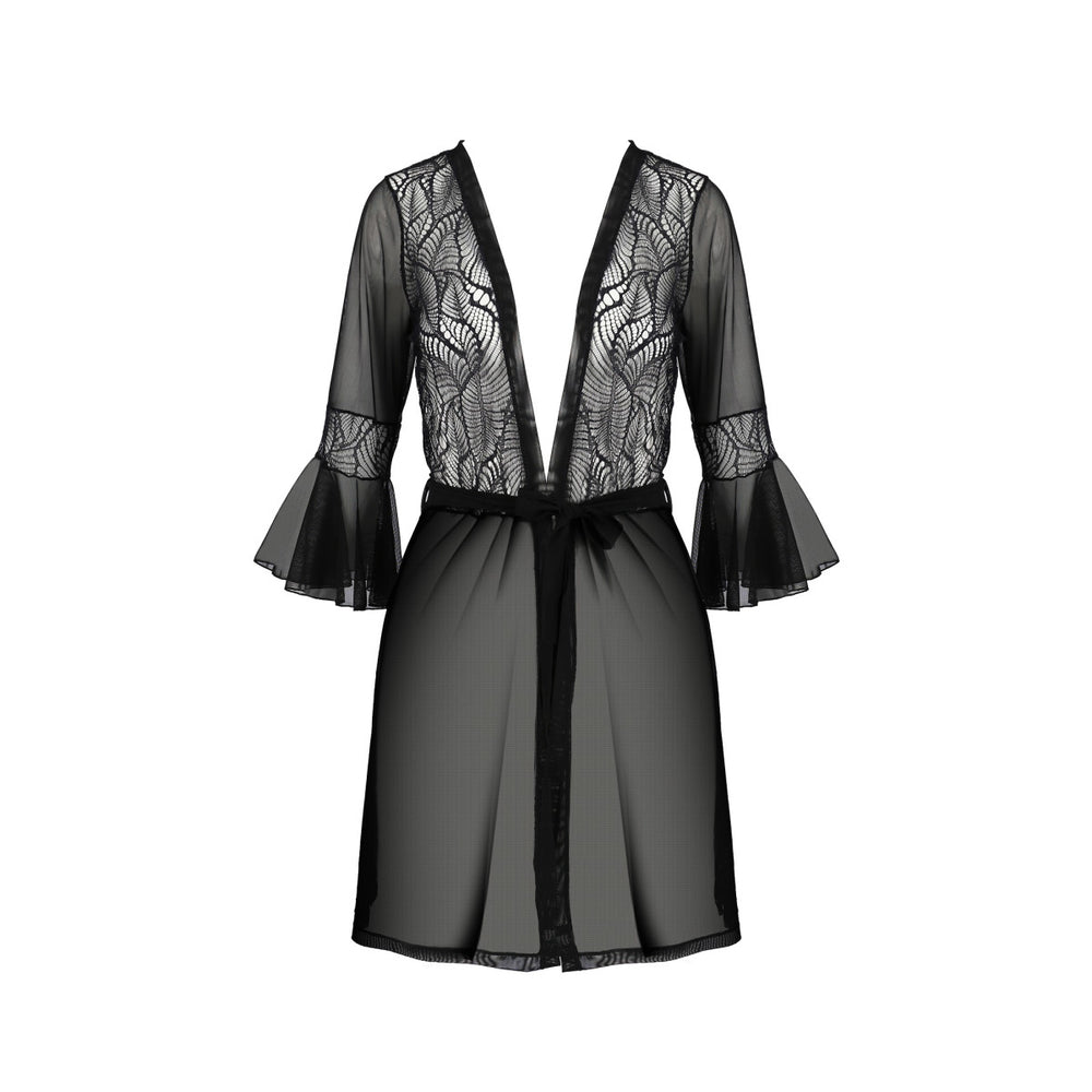 PE ECO Leafa peignoir black