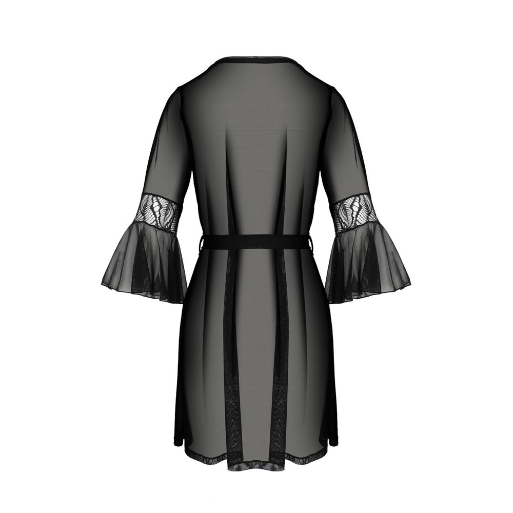 PE ECO Leafa peignoir black