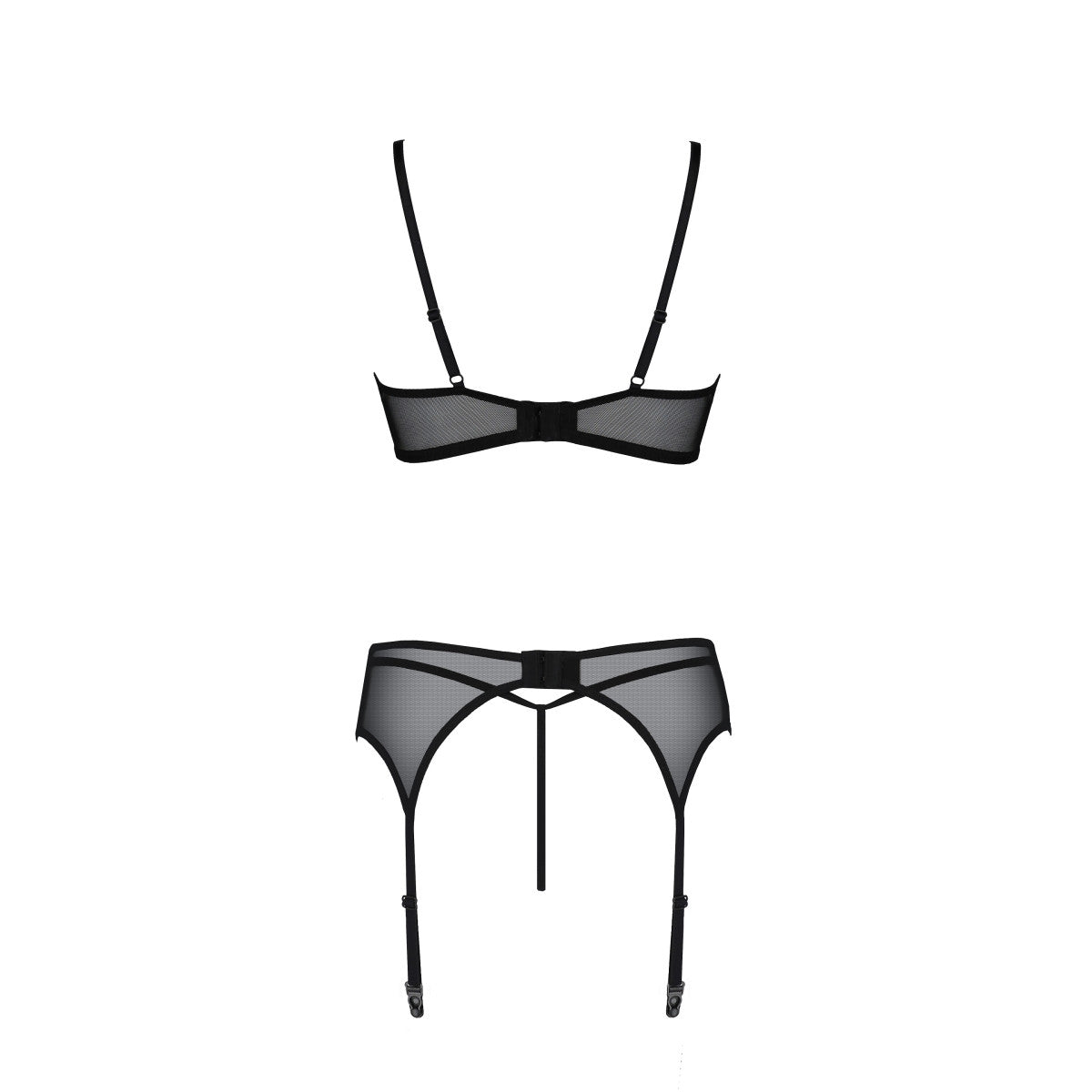 PE ECO Primula 3pcs set with open bra black